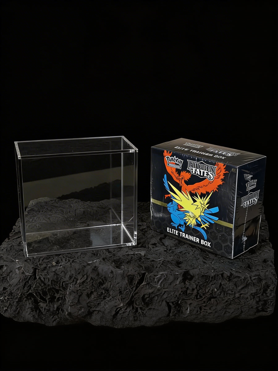 Acrylic Display for Pokemon Booster Box Magnetic Lid - U, 14,39 Acrylic Display for Pokemon Booster Box Magnetic Lid - U, 14,39
